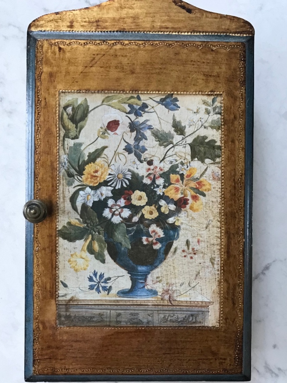 Shabby Chic Vintage Key/Jewelry Cabinet